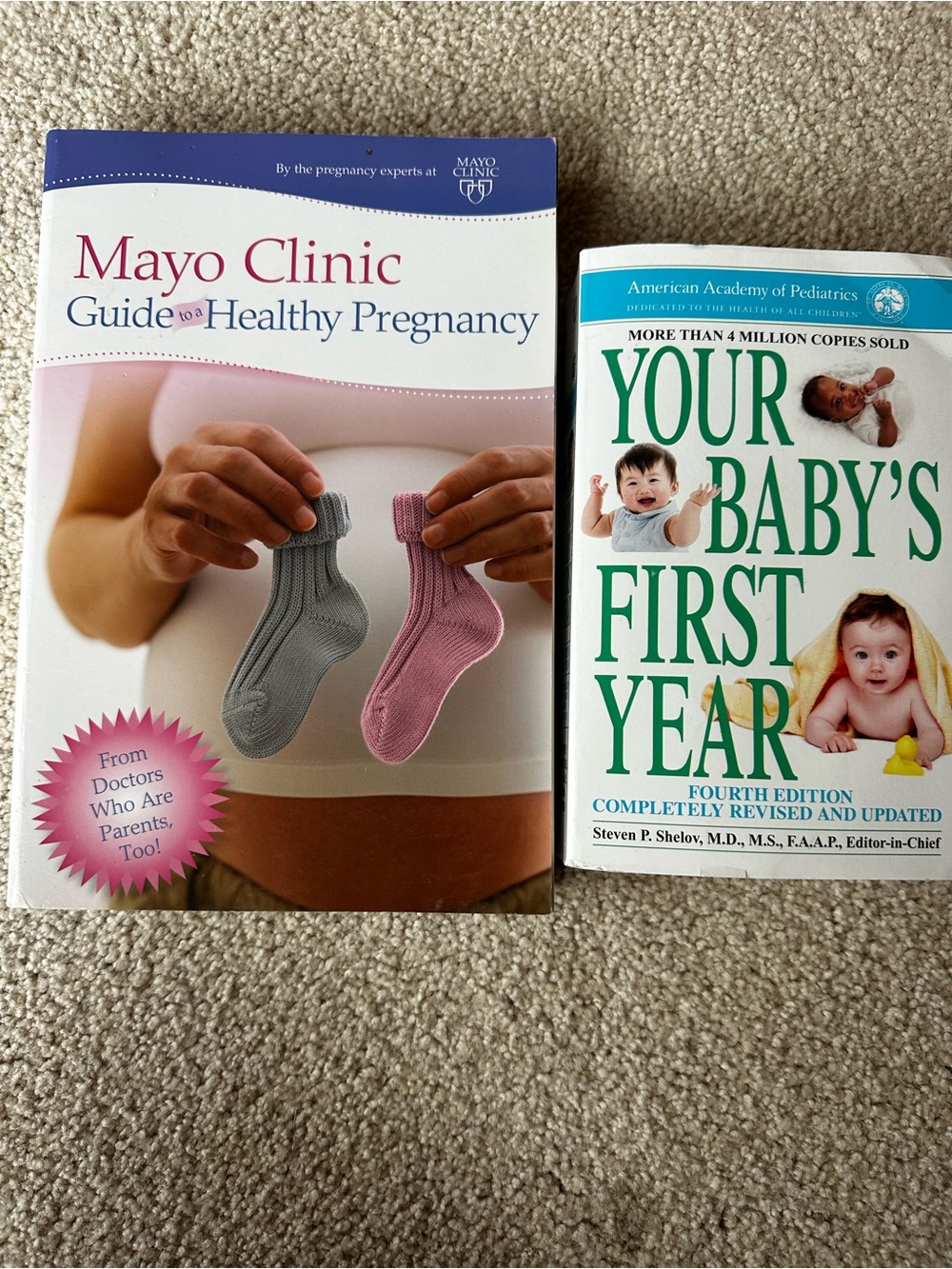 Guide to a Healthy Pregnancy & Your Baby's First Year Books